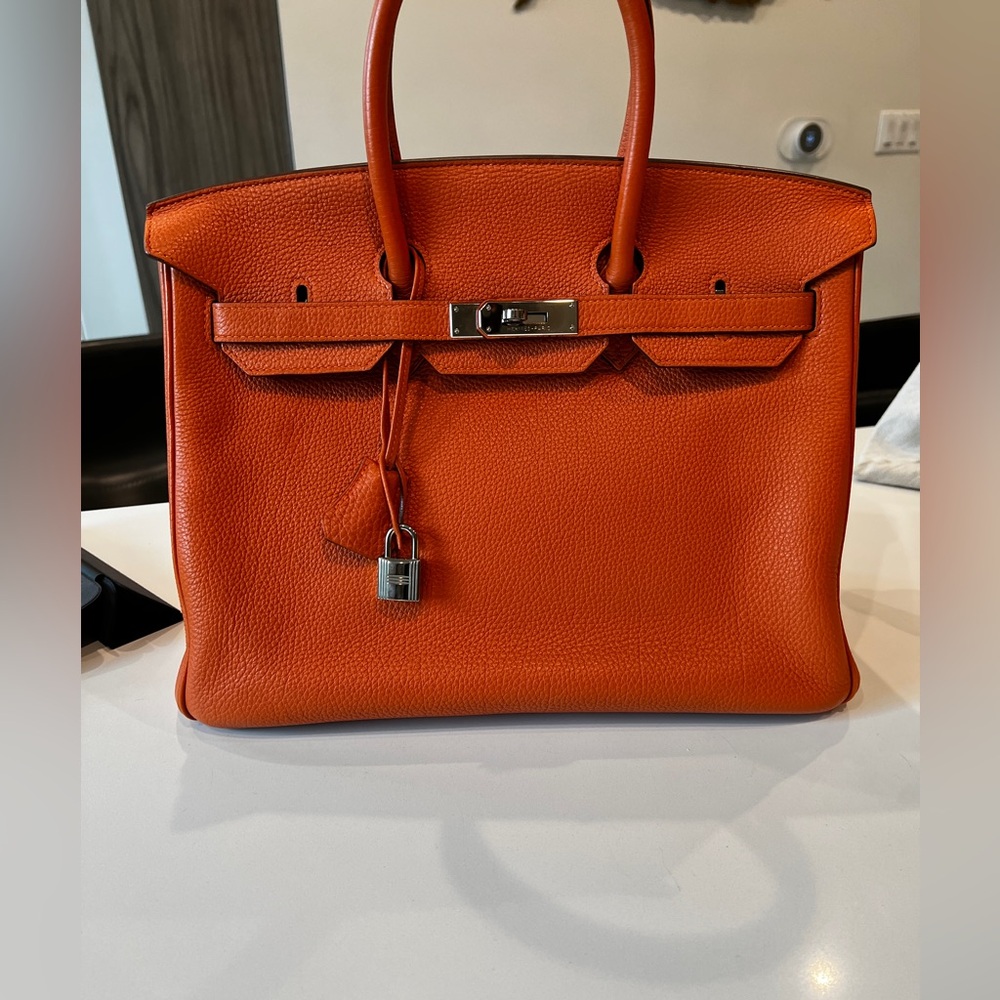 🛑SOLD**Hermes Birkin 35 with Palladium hardware